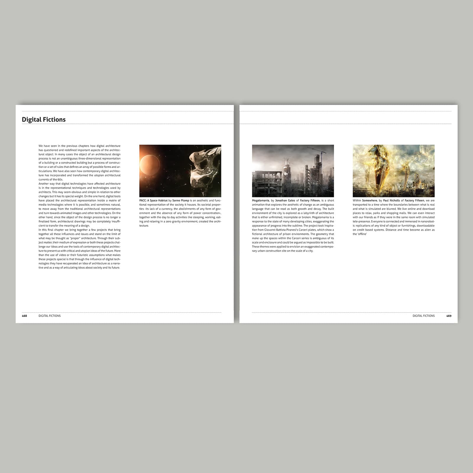 Contemporary Digital Architecture 2: Book pages