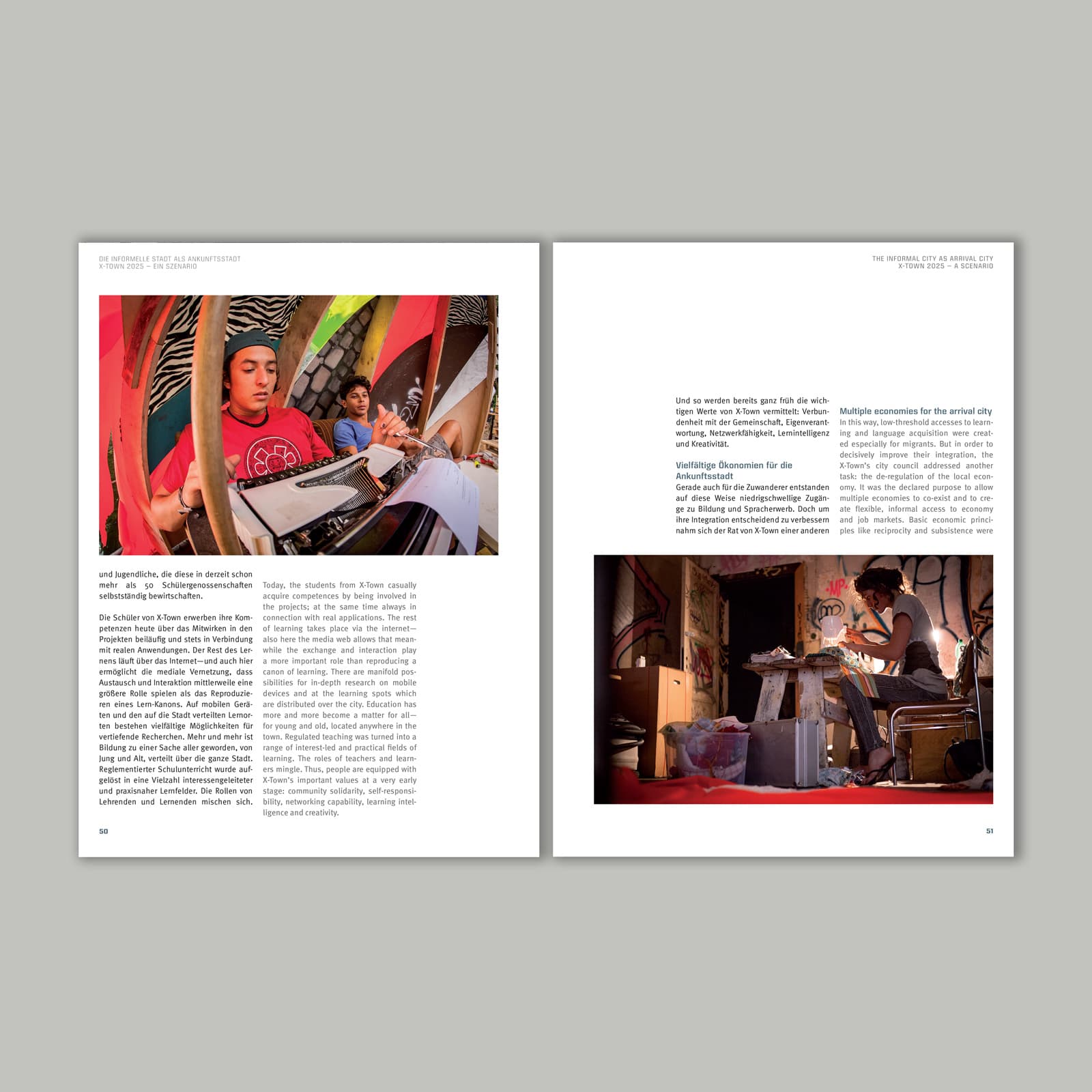 Informal Urbanism: book pages