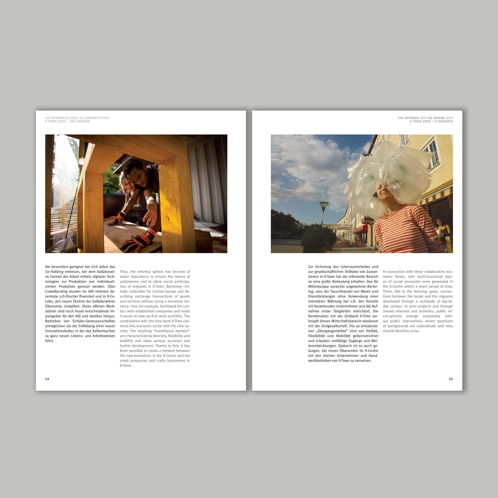 Informal Urbanism: book pages