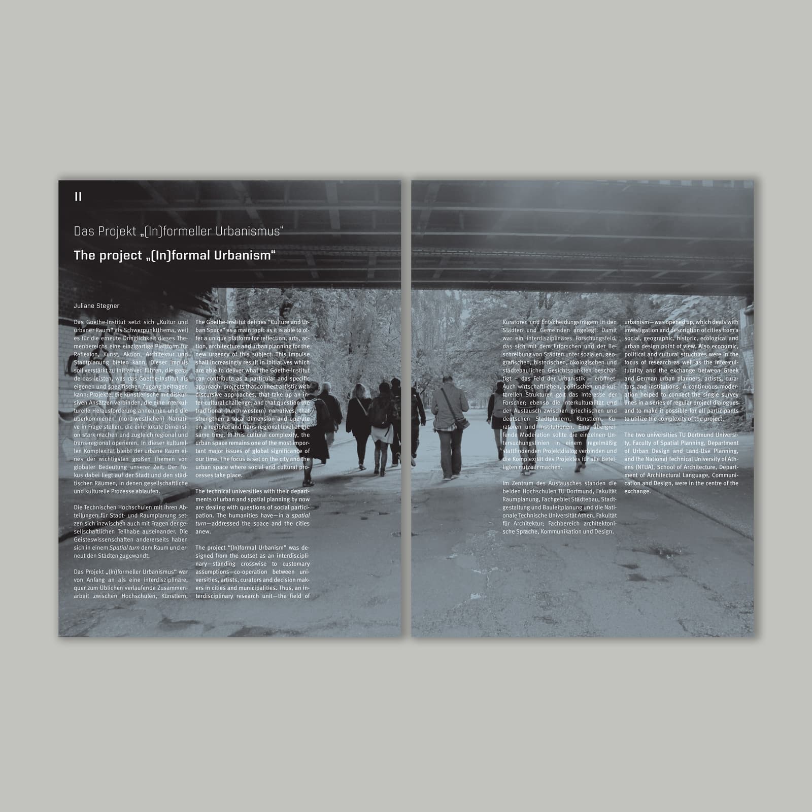 Informal Urbanism: book pages